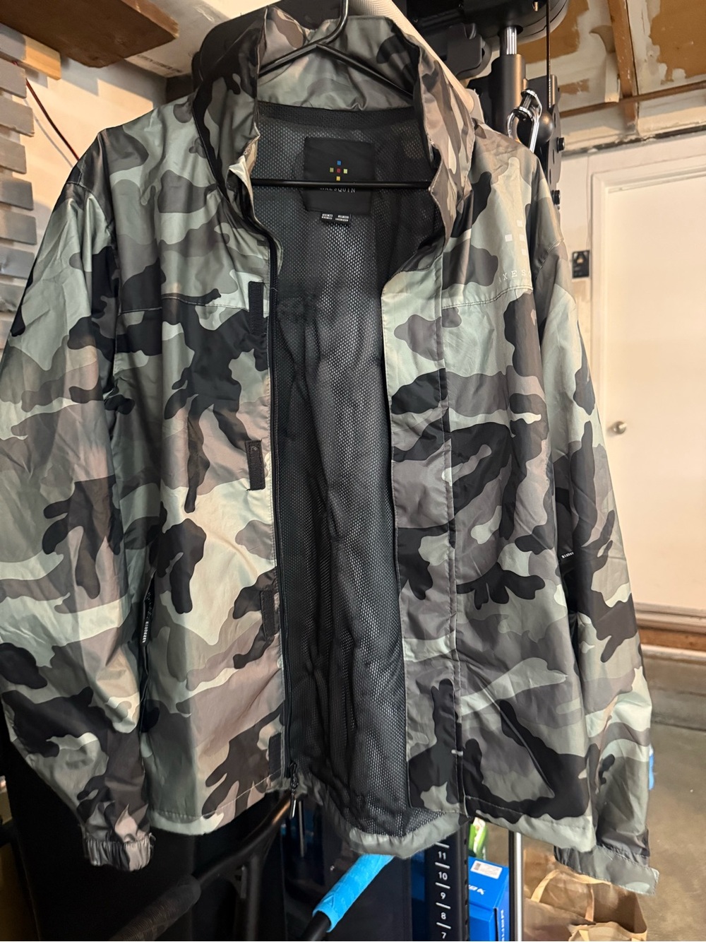 Jacket AXESQUIN - camo print